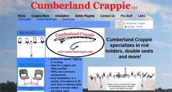 Desktop Screenshot of cumberlandcrappie.com